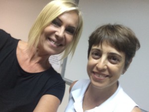 Eu e a Professora Pilar Roca